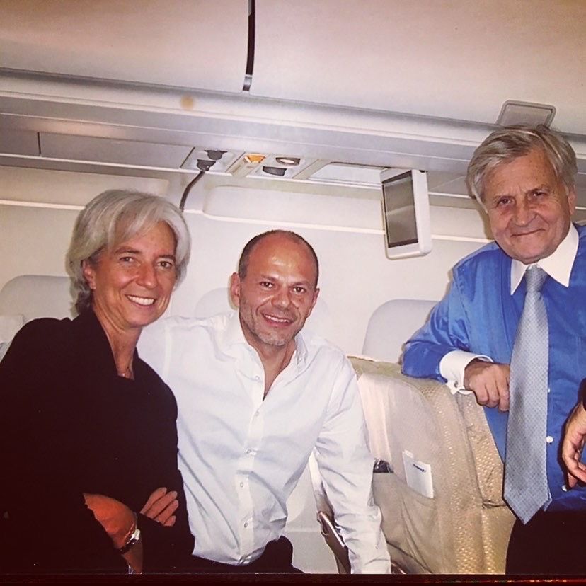 Yves Censi with Christine Lagarde - 2008