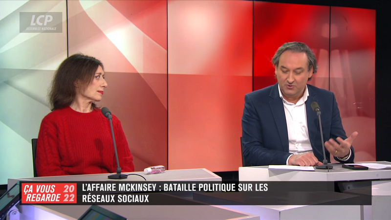 Intervention de Benjamin Grange sur l'émission Ca Vous Regarde.