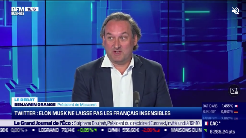 B. Grange sur BFM - Elon Musk achète Twitter